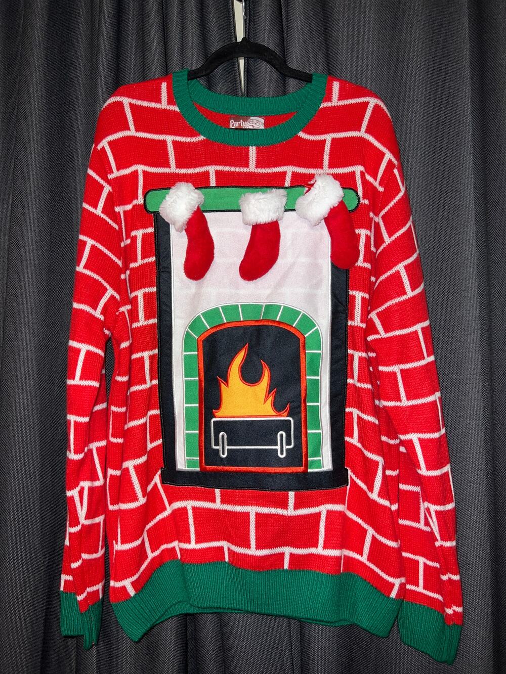 Ugly Christmas Sweater Xmas Size XL